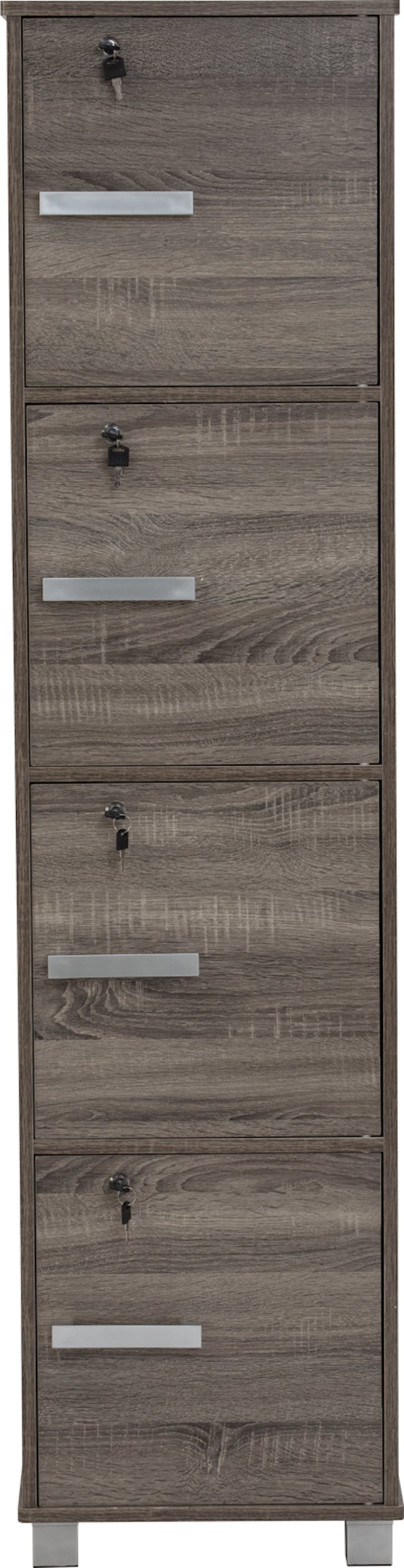 Naya 4 Door Cabinet - Dark Sonoma - 3