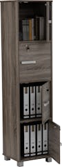 Naya 4 Door Cabinet - Dark Sonoma - 2