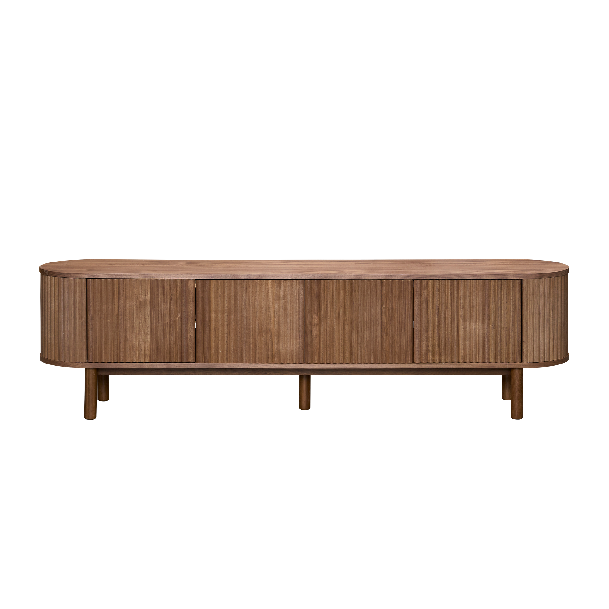 Gionne TV Console 2m - Walnut