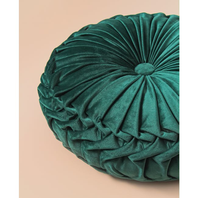 Pierogi Throw Cushion - Emerald - 4
