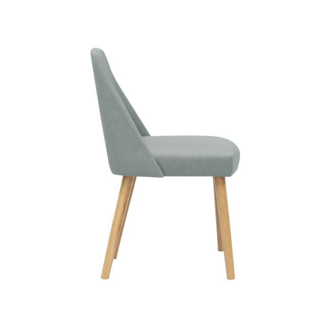 Miranda Chair - Natural, Sea Green - 3