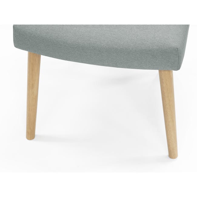 Miranda Chair - Natural, Sea Green - 4
