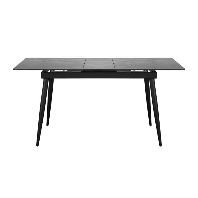 Syla Extendable Dining Table 1.3m-1.6m - Concrete Grey (Sintered Stone) - 2