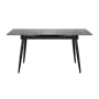 Syla Extendable Dining Table 1.3m-1.6m - Concrete Grey (Sintered Stone) - 2