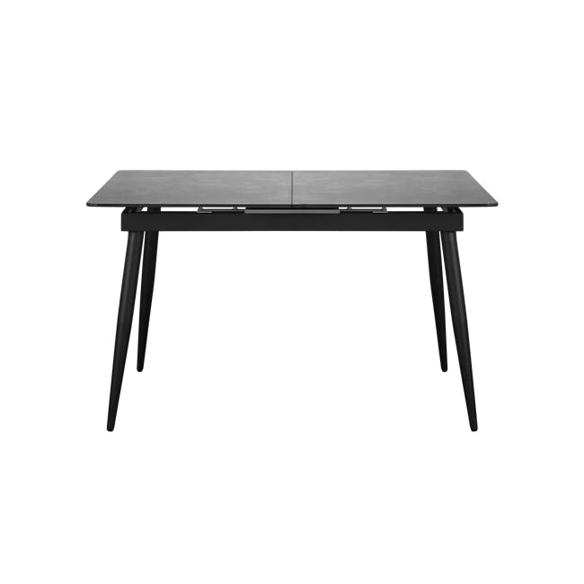 Syla Extendable Dining Table 1.3m-1.6m - Concrete Grey (Sintered Stone) - 3