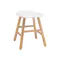 Kaito Stool - Natural, White