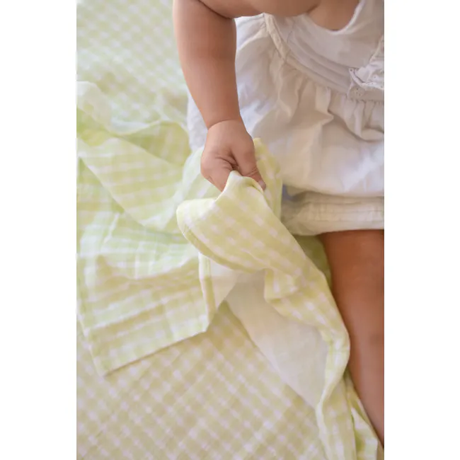 Soft Spot Soft Swaddle/Towel - Pistachio - 6