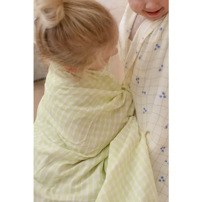 Soft Spot Soft Swaddle/Towel - Pistachio - 8