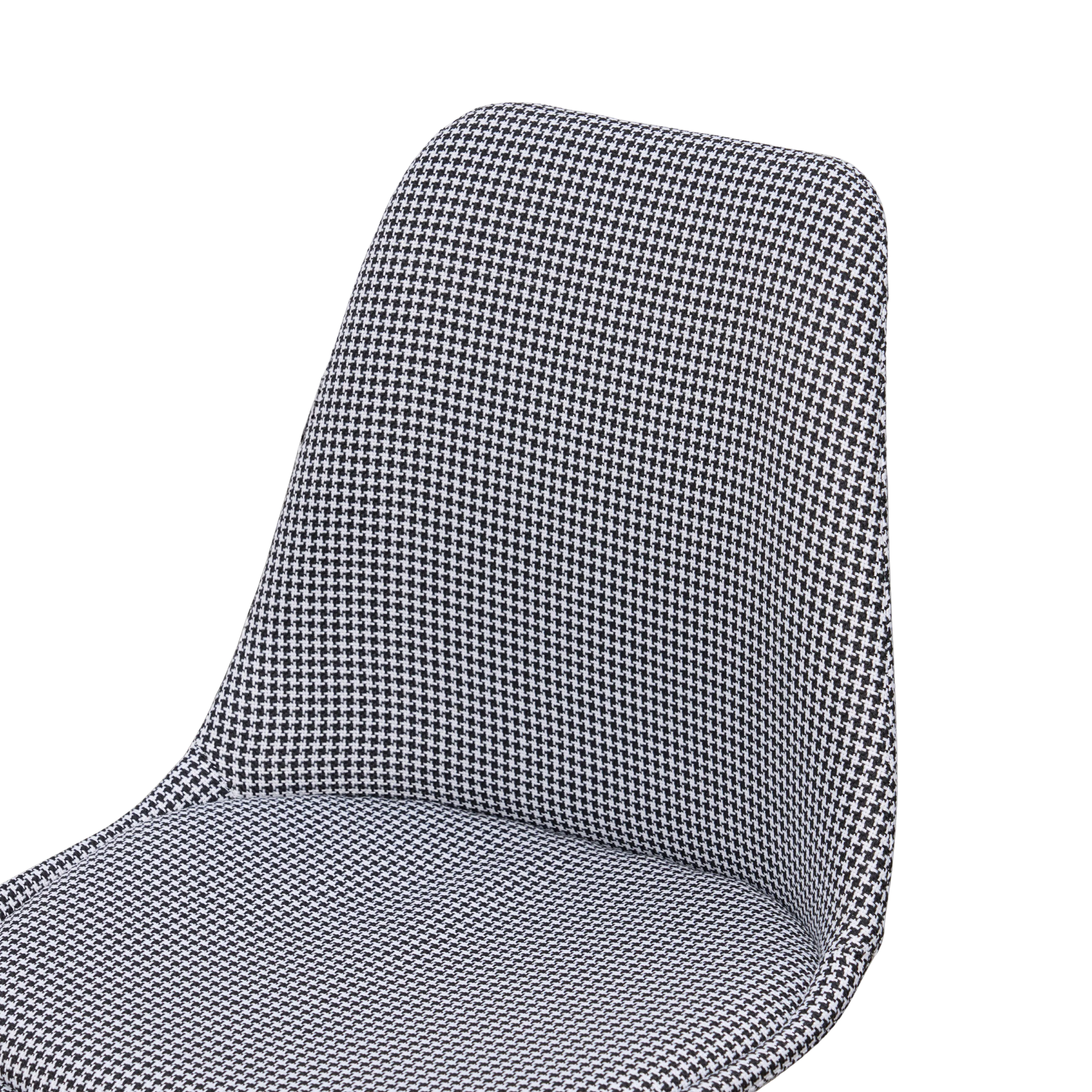 Linnett Chair - Natural, Houndstooth (Fabric) - 7