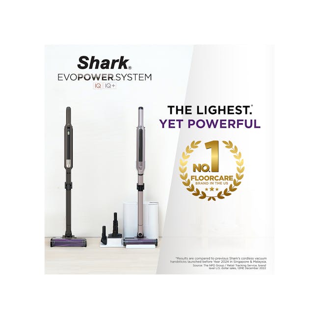 Shark EVOPOWER SYSTEM IQ Cordless Vacuum (CS851SMMVAE Shark EVOPOWER SYSTEM IQ Cordless Vacuum (CS851SMMVAE