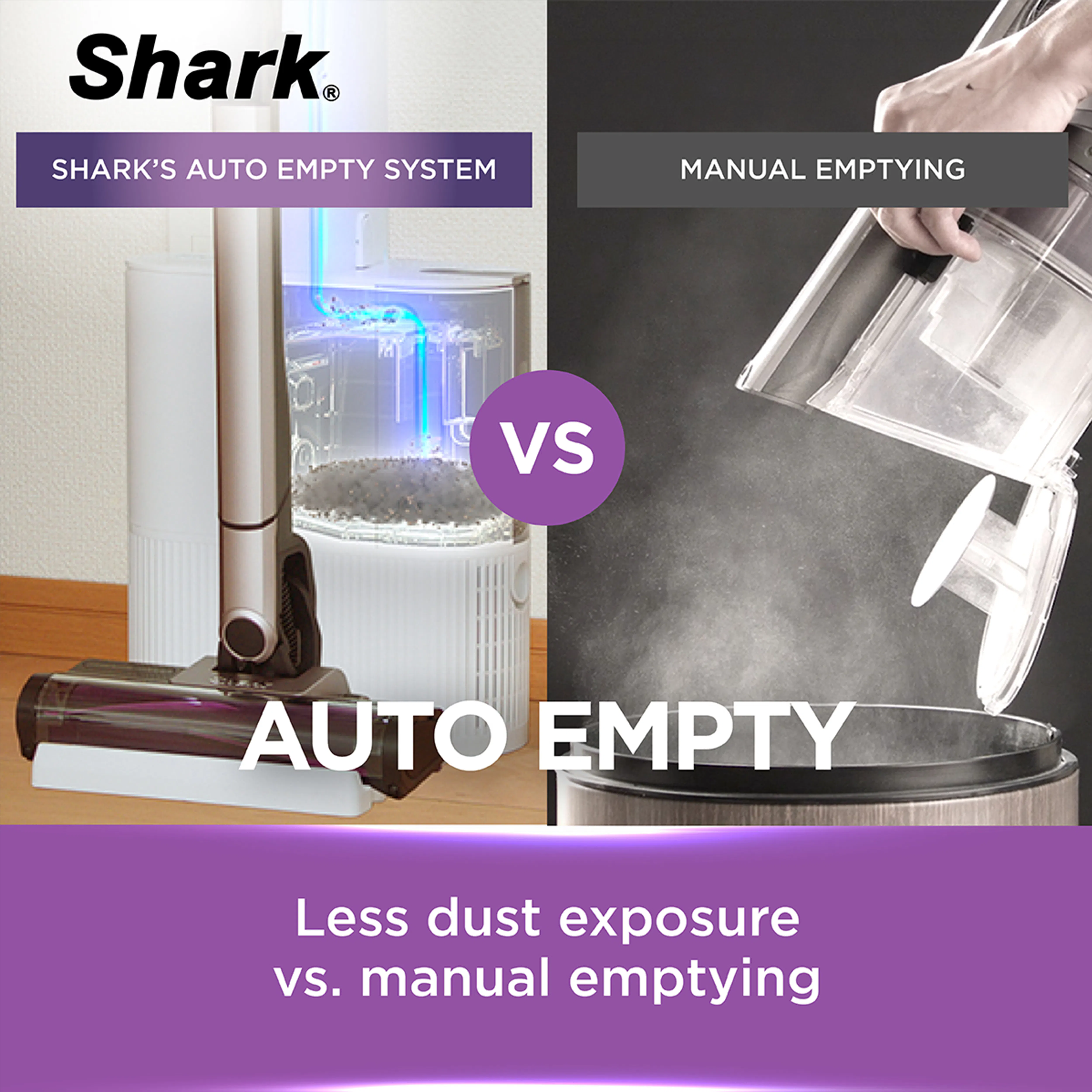 Shark EVOPOWER SYSTEM IQ Cordless Vacuum (CS851SMMVAE), Shark 