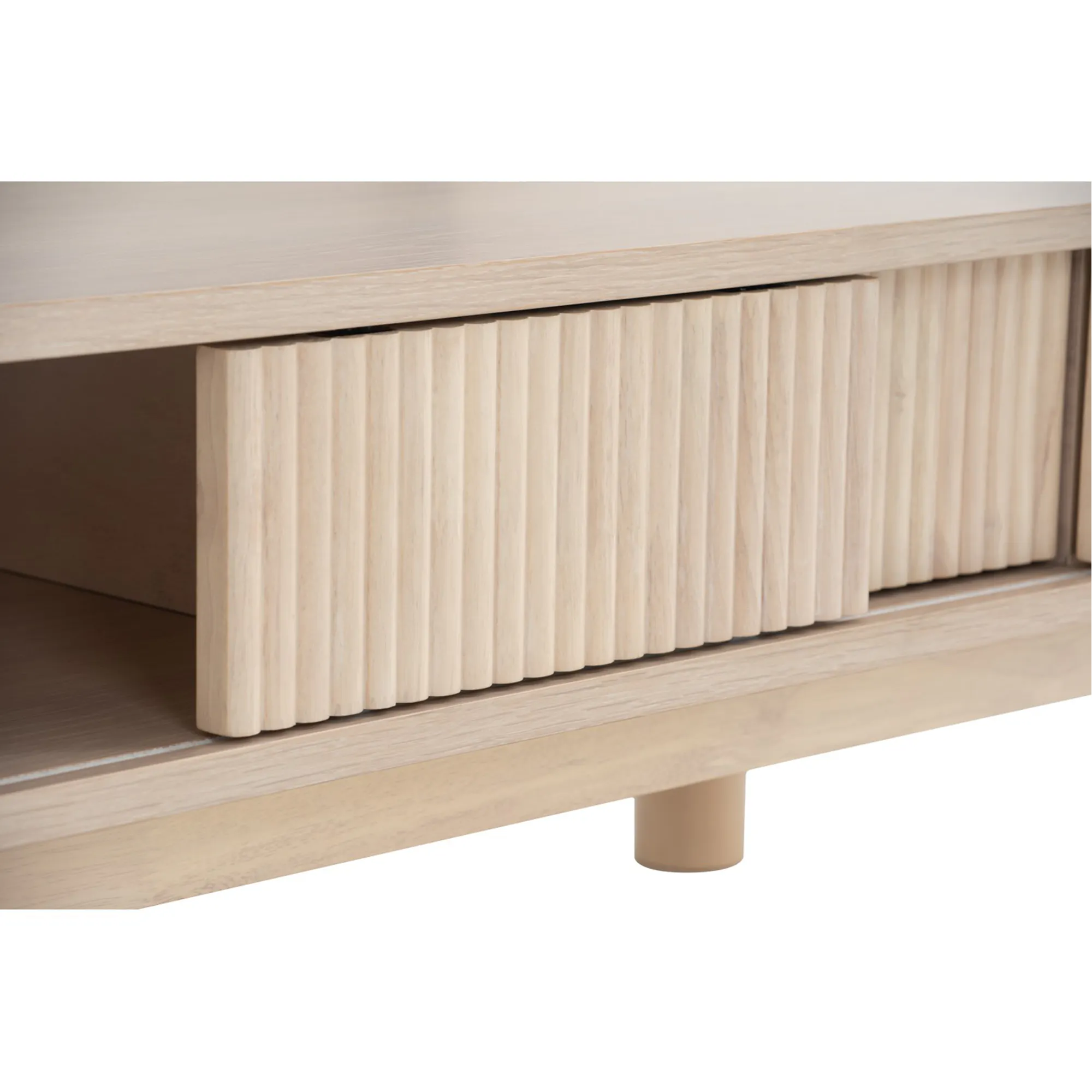 Claire Single Drawer Coffee Table 1.2m - 10 - Light wood, minimalist, modern, sleek, contemporary, natural wood, organic