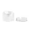 FURRYTAIL Fooddict Elevated Glass Feeding Bowl - Clear