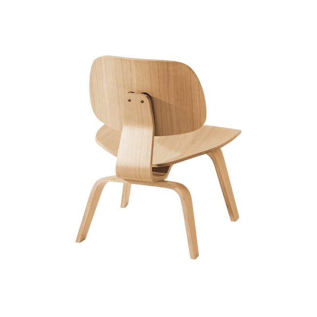 Connor Plywood Lounge Chair - Oak - 6