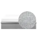 ESSENTIALS King Storage Bed - Pebble (Eco Clean Fabric)