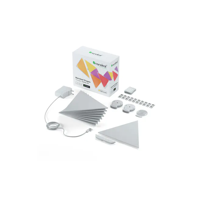 Nanoleaf Shapes Triangles Smarter Kit (9 Panels), Nanoleaf | HipVan Nanoleaf Shapes Triangles Smarter Kit (9 Panels), Nanoleaf | HipVan