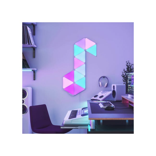 Nanoleaf Shapes Triangles Smarter Kit (9 Panels), Nanoleaf Nanoleaf Shapes Triangles Smarter Kit (9 Panels), Nanoleaf