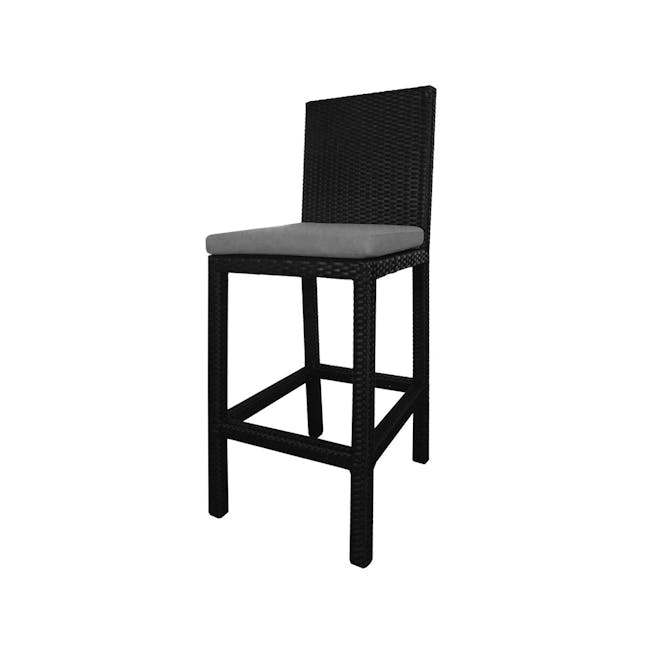 Midas Bar Chair - Grey Cushion - 2