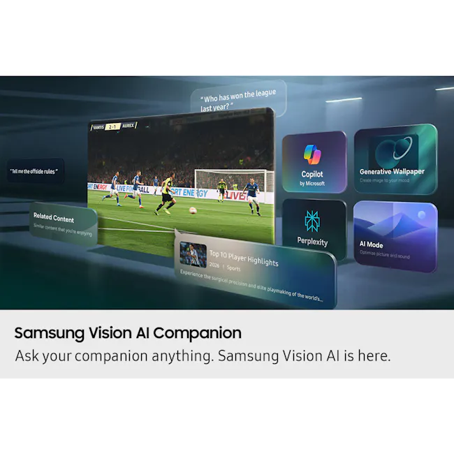 55" OLED S85H 4K Samsung Vision AI Smart TV (2026) - 11