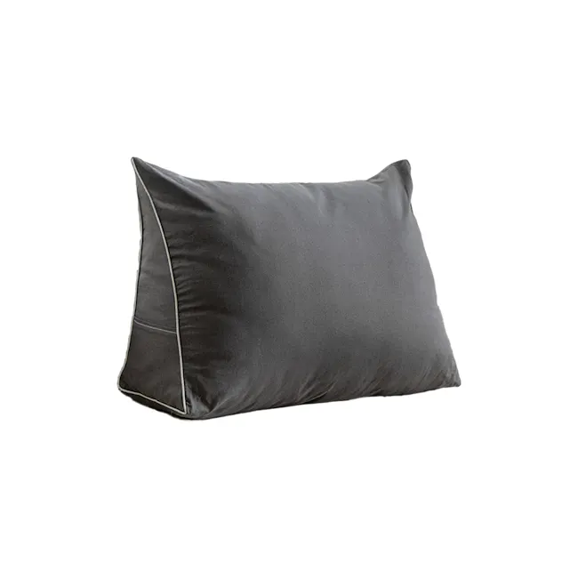 Jiro Triangle Cushion - Charcoal - 1