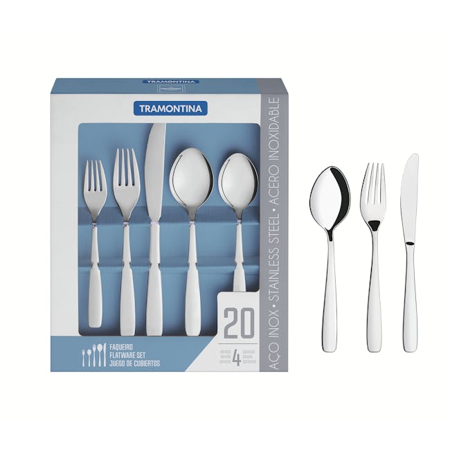 Tramontina Amazonas 20-Pc Cutlery Set - 0