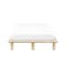 Hiro Super Single Platform Bed with 1 Dallas Bedside Table - 1