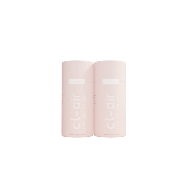 cl-air Formaldehyde Removal - (2 Choices) - 1 - Soft, pastel pink bottles, Clean air skincare products, Minimalist design