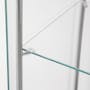 Haider Glass Cabinet 0.6m - Oak - 5