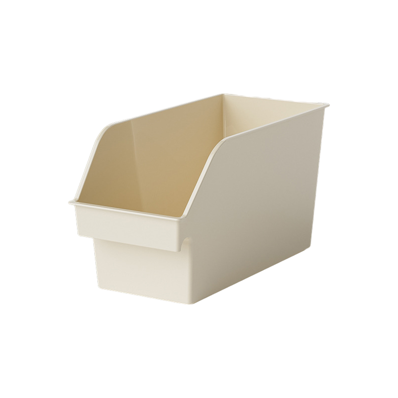 Ivy Open-Top Medium Storage Bin - Cream