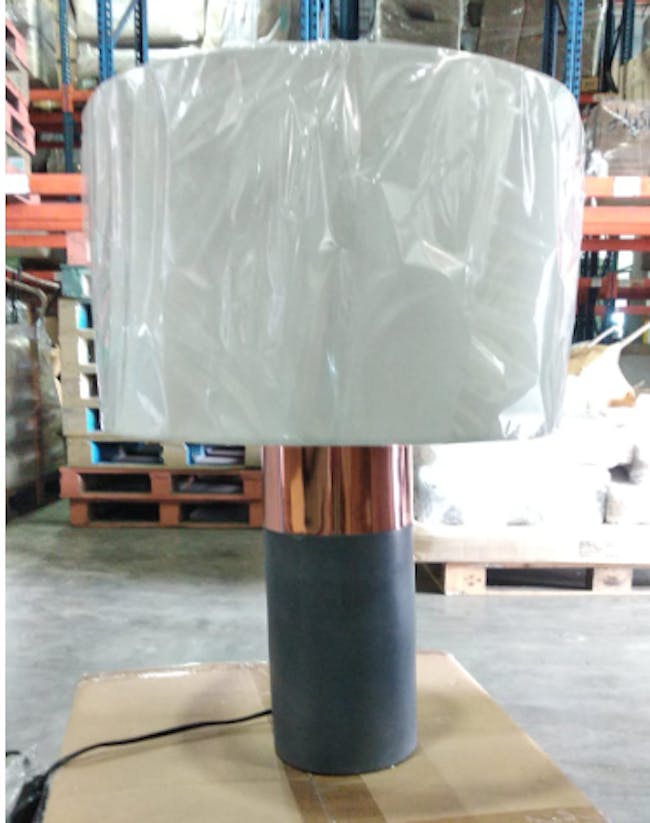 (As-is) Aiden Table Lamp - Copper - 18 - 1