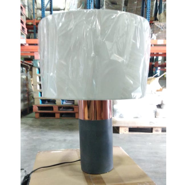 (As-is) Aiden Table Lamp - Copper - 18 - 1