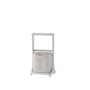 Aamari Low Multi Clothes Stand with One Laundry Basket - 0