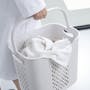 Aamari Low Multi Clothes Stand with One Laundry Basket - 1