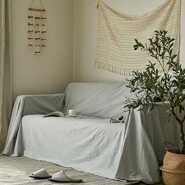 Berita Sofa Cover - Grey - 3