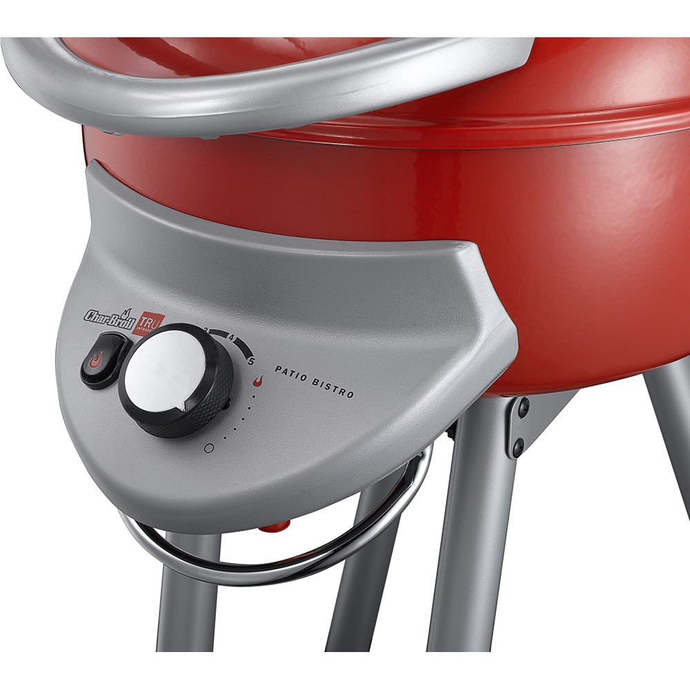 CharBroil TRUINFRARED Patio Bistro 240 Gas BBQ Grill Red, Char