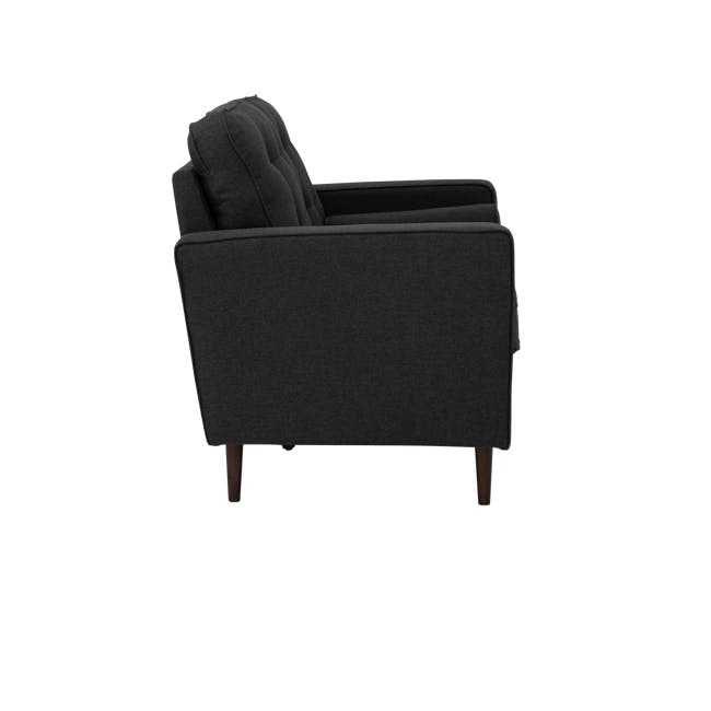 Royce 2 Seater Sofa with Royce Armchair - Seal (Fabric) - 3