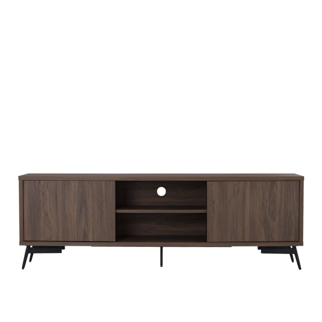 (As-is) Ansel TV Console 1.8m - Walnut - 6 - 0