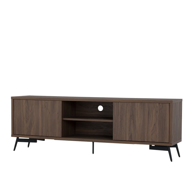 (As-is) Ansel TV Console 1.8m - Walnut - 6 - 6