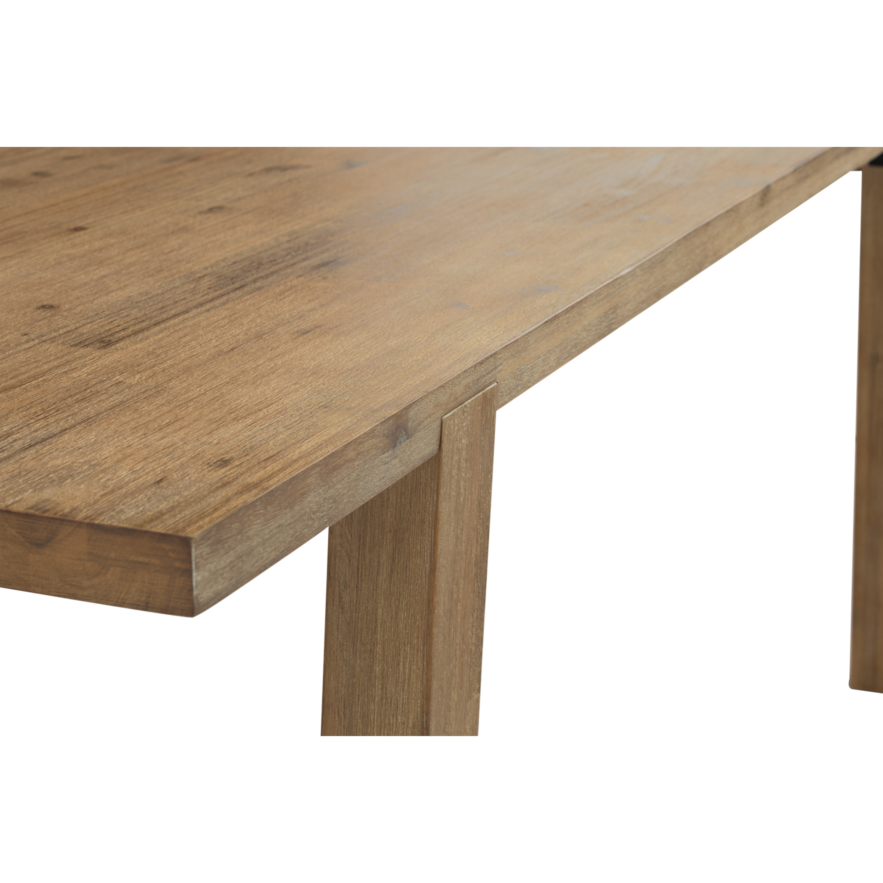 Silas Dining Table 2 1m With 1 Silas Bench 1 7m And 2 Aiden Dining Chairs In Sandstone