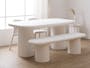 Athena Concrete Dining Table 1.8m - 1