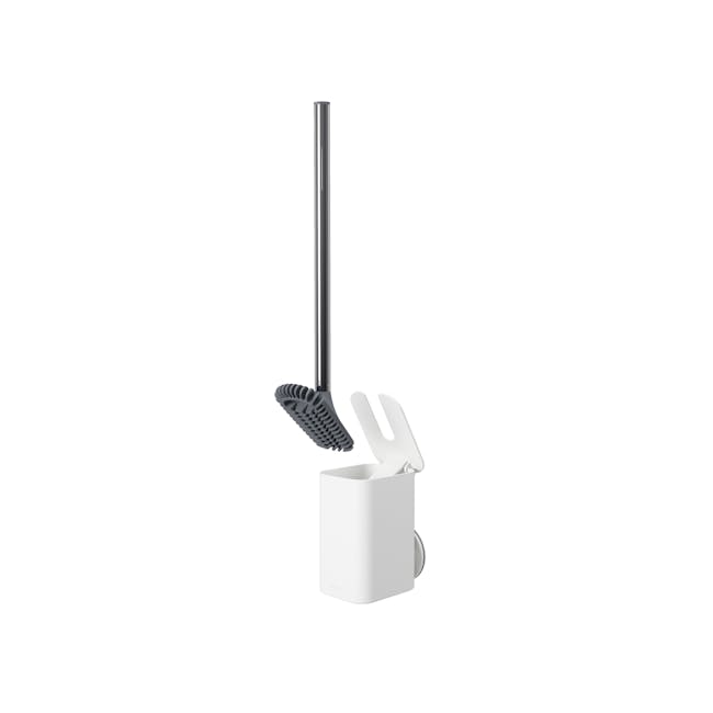 Flex Sure-Lock Toilet Brush - White - 0