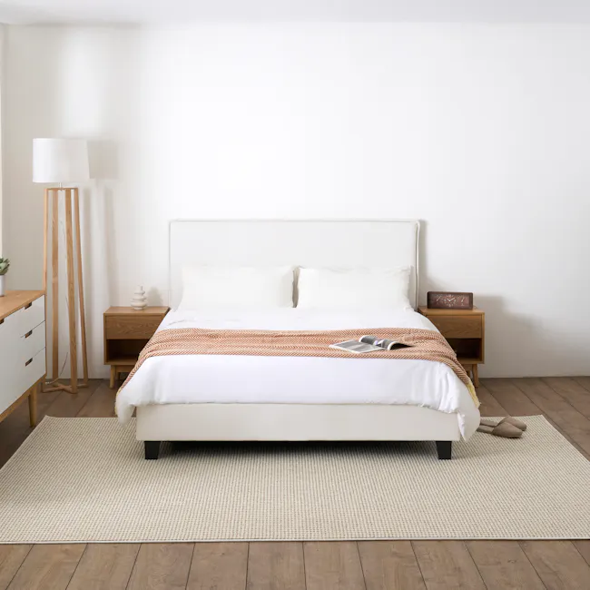Arthur Queen Divan Bed - Ivory (Pet Friendly) - 3