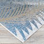 Tropical Palms Flatwoven Rug - Ocean (3 Sizes) - 2
