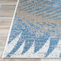 Tropical Palms Flatwoven Rug - Ocean (3 Sizes) - 3