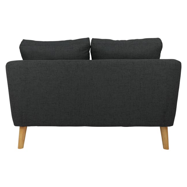 Hana 2 Seater Sofa with Hana Armchair - Charcoal - 16