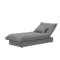 Tessa L-Shaped Storage Sofa Bed - Pewter Grey (Eco Clean Fabric) - 17