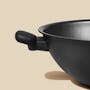 Meyer Midnight Nonstick Hard Anodized 36cm Chinese Wok with Lid - 2