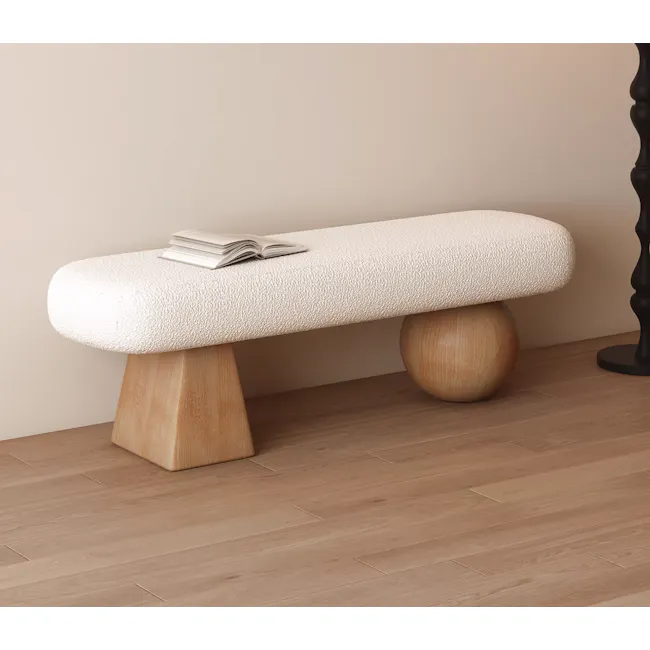 Petra Bench 1.2m - Natural - 11