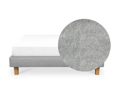 ESSENTIALS Queen Divan Bed - Mink Grey (Pet Friendly)