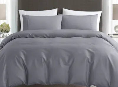 Pima Cotton Full Bedding Set - Lavendar (4 Sizes)